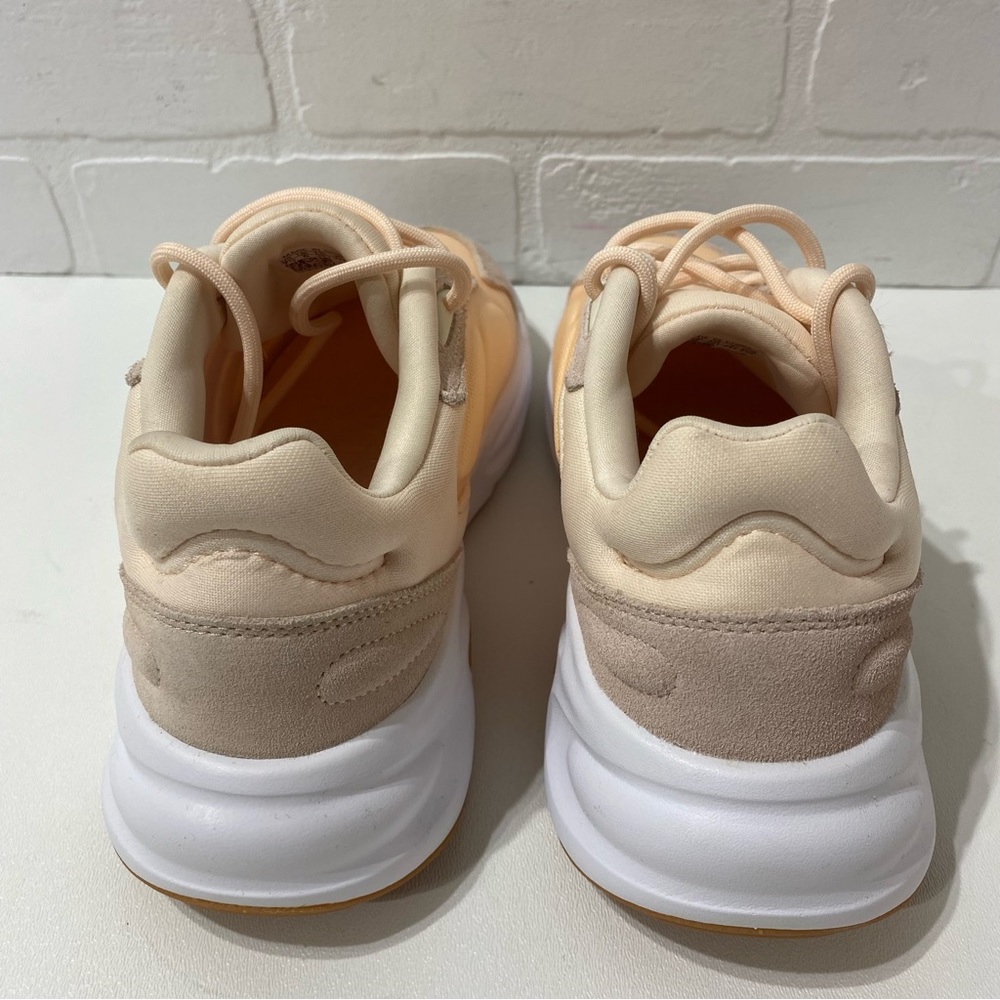 NEW Adidas Ozelle Cloudfoam Women's Orange Tan Shoes Sneakers GX4693 Size 7.5 - Picture 4 of 8